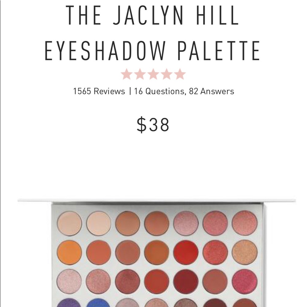 The Jaclyn Hill Palette *SOLD*